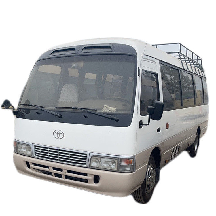 Gebrauchtes Toyota Bus 30 Sitzplätze Passagierbus Zweithand Van Coaster Transportation