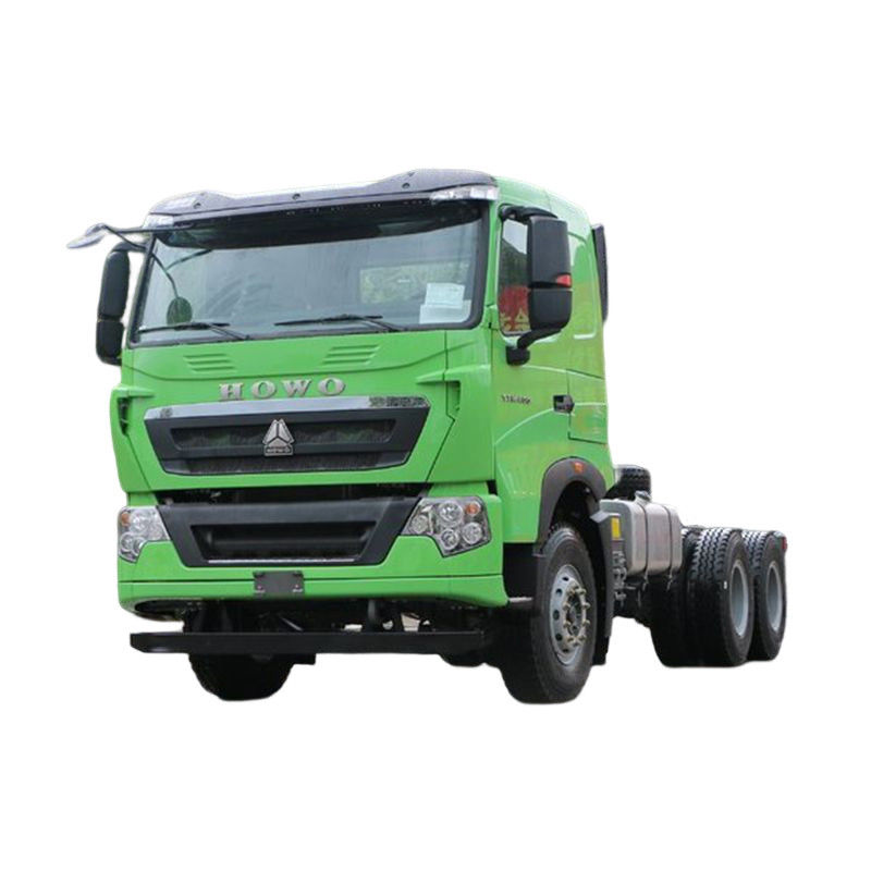 400 PS 6X4 5,8 m T7H HOWO Gebrauchtes Traktor mit 5,8*2,35*1,5 m Lastbehälter