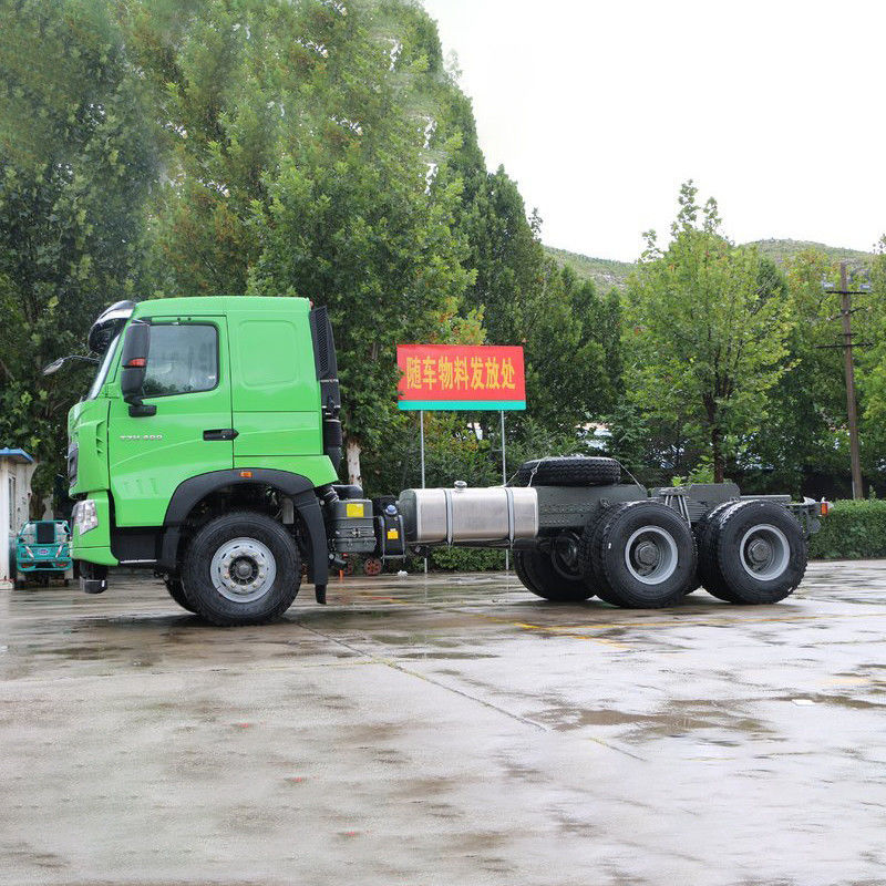 400 PS 6X4 5,8 m T7H HOWO Gebrauchtes Traktor mit 5,8*2,35*1,5 m Lastbehälter