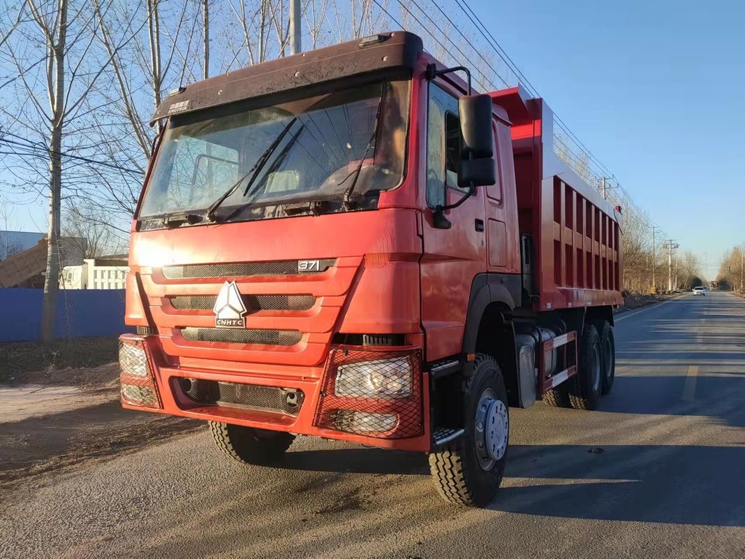 LHD SINO TRUCK HOWO 371HP 6*4 Schwerlast-Dump-Tipper-Truck mit manueller Klimaanlage