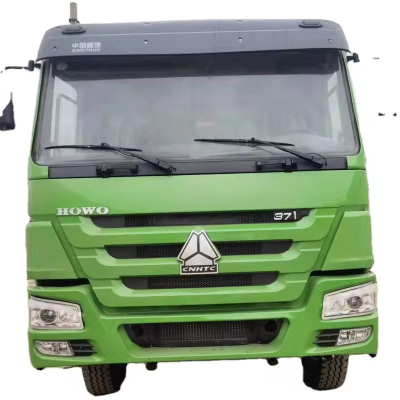 LHD SINO TRUCK HOWO 371HP 6x4 Gebrauchtes schweres Trägerfahrzeug für 2 Personen