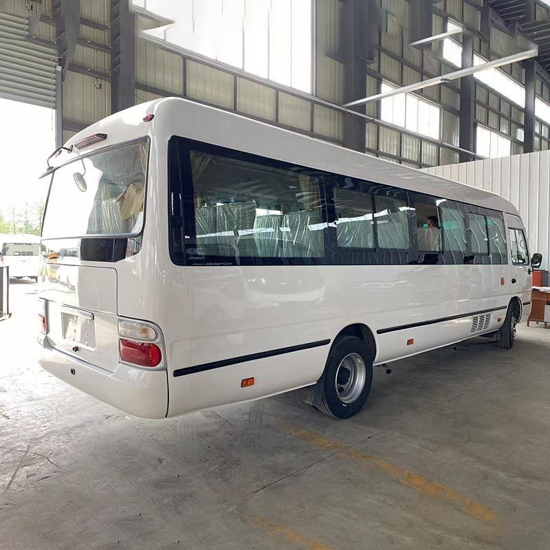 Gebrauchtes Manual Rhd Toyo ta Coaster Bus mit Turbolader-Motor und Leistung