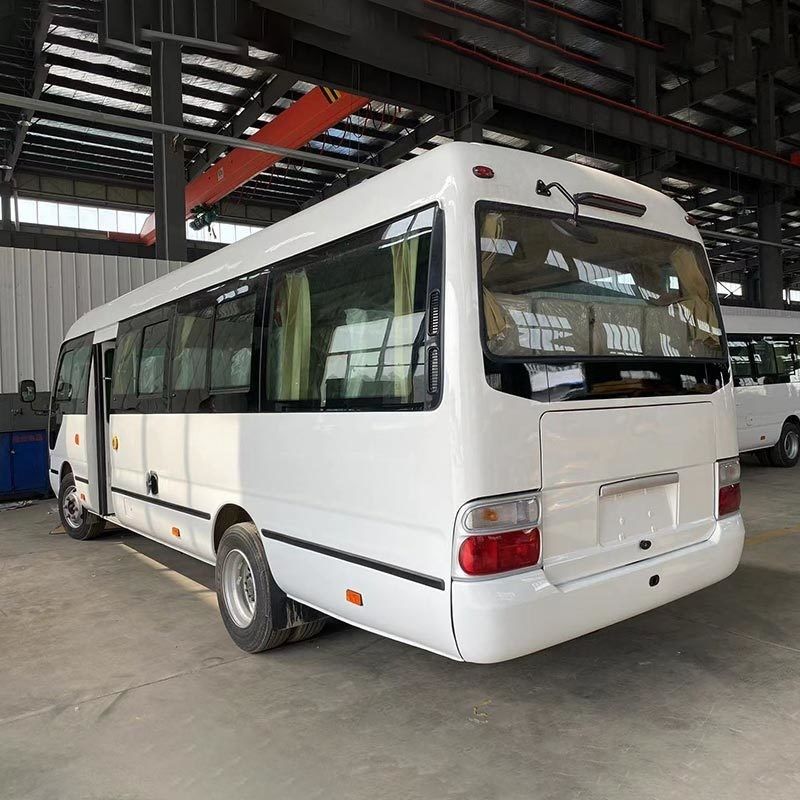 Gebrauchtes Manual Rhd Toyo ta Coaster Bus mit Turbolader-Motor und Leistung