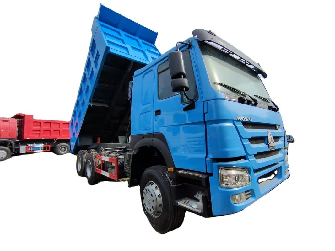 Vollständig renovierter 371HP 6X4 HOWO-Dump-Truck für den Transport von Müll aus der Stadtbauindustrie