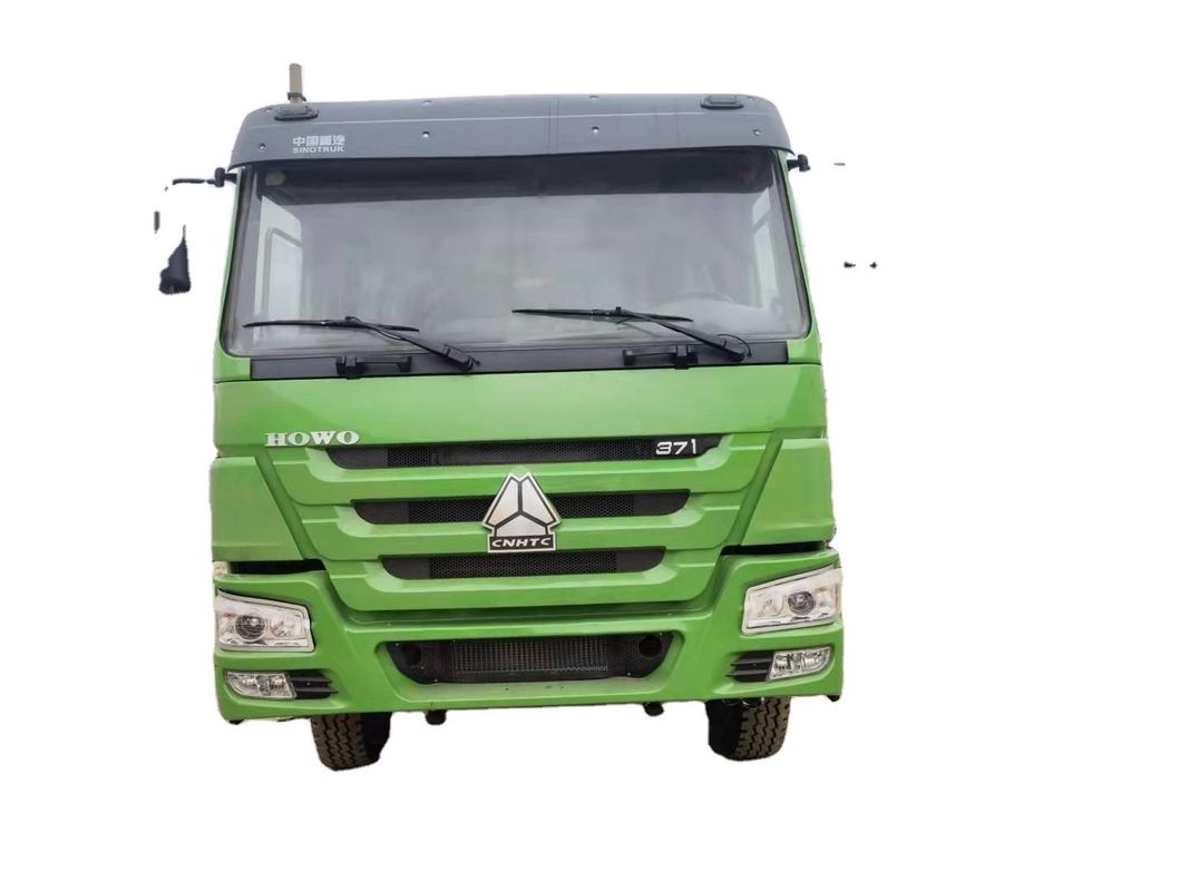 Vollständig renovierter 371HP 6X4 HOWO-Dump-Truck für den Transport von Müll aus der Stadtbauindustrie