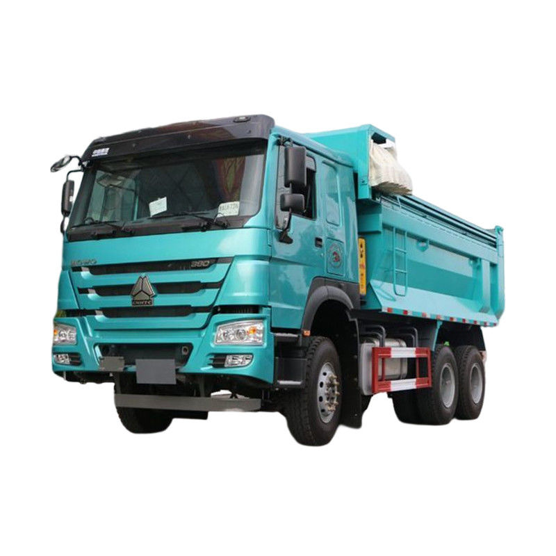 Gebraucht 380 PS 6*4 5,4 m HOWO Dump Tipper Truck mit ohne ESC und Fahrt Typ 6x4