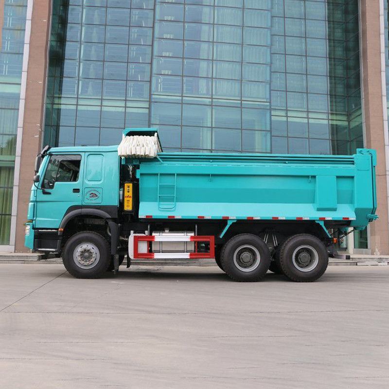Gebraucht 380 PS 6*4 5,4 m HOWO Dump Tipper Truck mit ohne ESC und Fahrt Typ 6x4