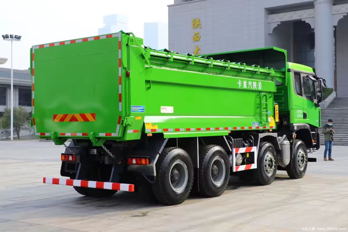 Lastwagen Sinotruk Shacman X3000 8x4 12 Räder 25 Cbm Müllwagen mit Weichai-Motor