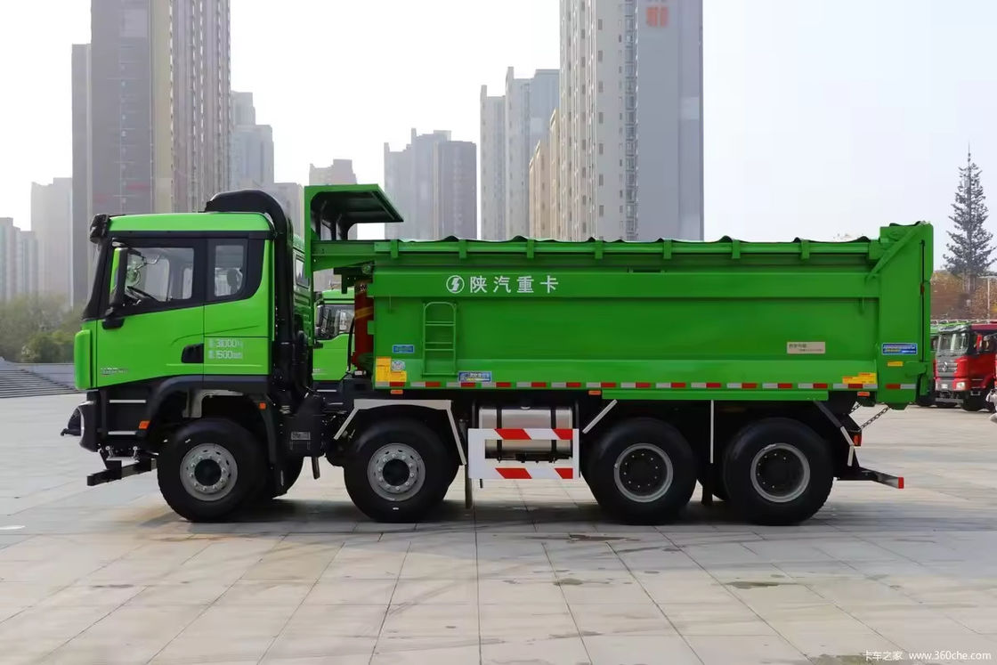 Lastwagen Sinotruk Shacman X3000 8x4 12 Räder 25 Cbm Müllwagen mit Weichai-Motor
