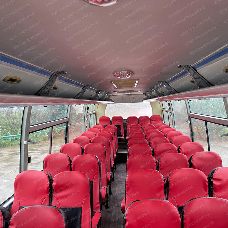 Handgetriebe 57 Sitzplätze Gebrauchtbusse Chinesische angepasste Reisebusse mit 11R22.5 Reifen