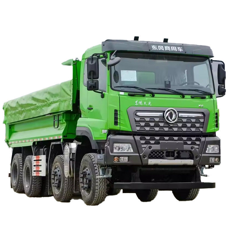 12 Räder 35 Tonnen 600 PS Dongfeng-Dump Truck für Sand Boden Stein Transport Tipper