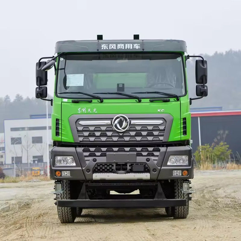 12 Räder 35 Tonnen 600 PS Dongfeng-Dump Truck für Sand Boden Stein Transport Tipper