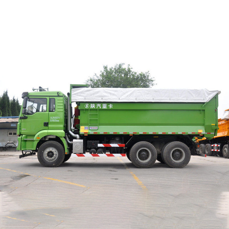 s WEICHAI 350 PS 6x4 5,6 m Shacman Dump Tipper Truck mit maximalem Drehmoment von 1500-2000Nm