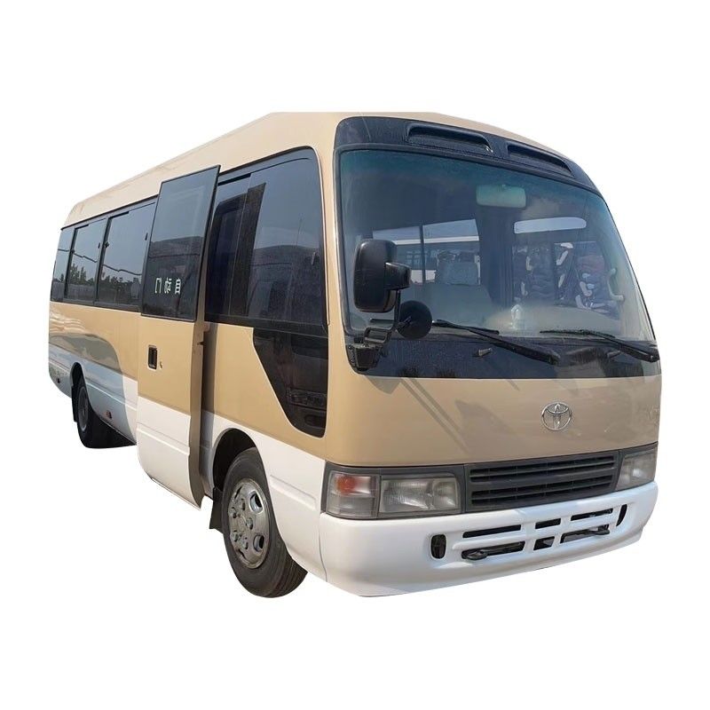 29 Sitzplätze Toyota Coaster Minibus mit Euro3 Emissionsstandard und Cummins Motor Modell