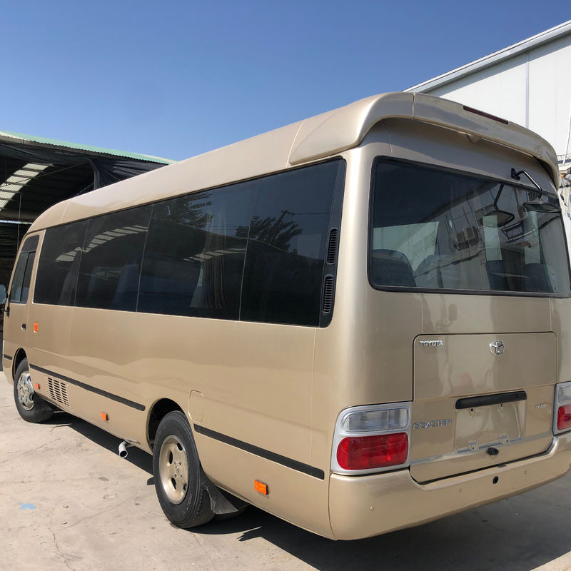 29 Sitzplätze Toyota Coaster Minibus mit Euro3 Emissionsstandard und Cummins Motor Modell