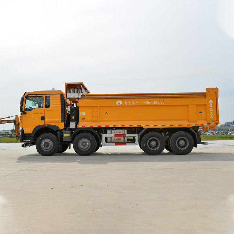 440 PS 8x4 6,5 m HOWO Dump Truck mit Längen von 6,2 bis 8 m und Motor MC11.44-60
