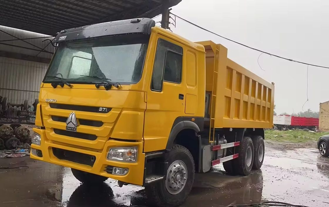 SINOTRUCK Gebraucht 6x4 30 Tonnen 375 PS 371 PS Howo Schwerlast-Dump Tipper Truck für Sand und Stein