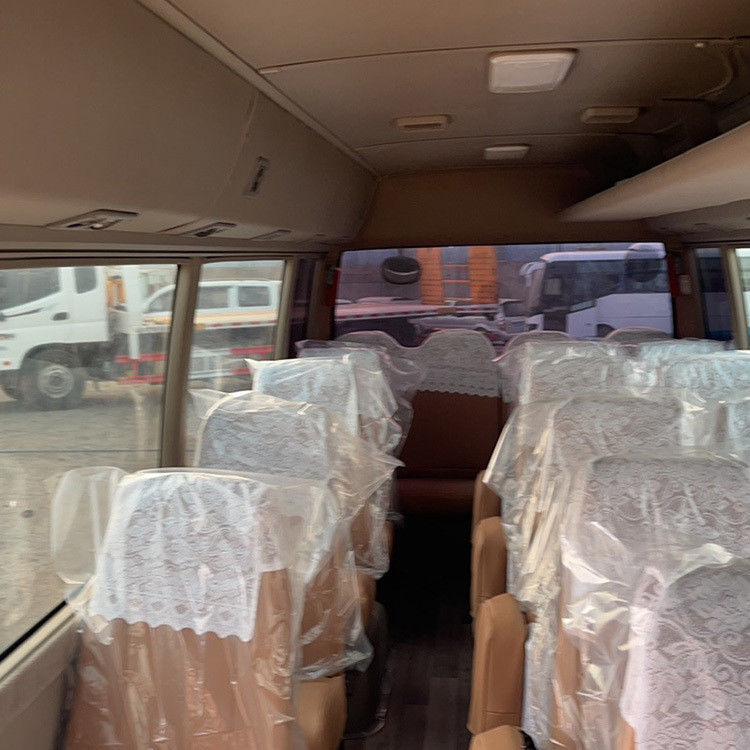 30 Sitzplätze Gebraucht Toyota Coaster Bus mit maximaler Leistung von 113/5200kw und Sitzplatzkapazität von 30