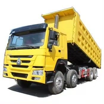 Gebrauchtes Howo 8x4 12 Räder Dump Trucks 375 PS Dieselmotor Sandspender Truck ohne ESC