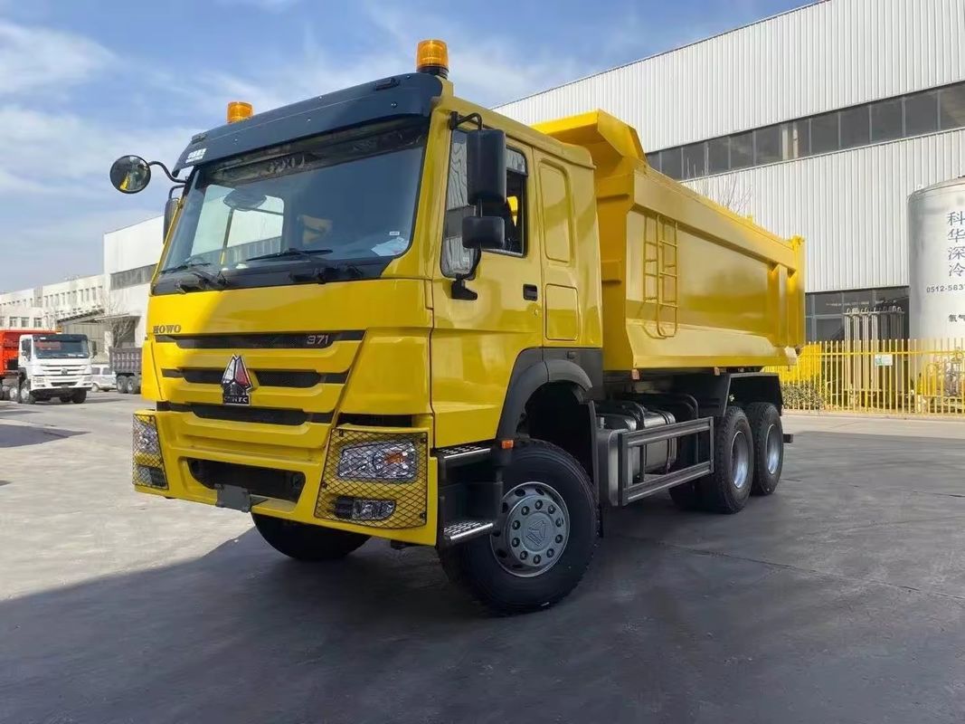 Gebrauchtes Sinotruk Howo 20 Tonnen 10 Räder 6x6 6x4 371 PS 450 PS Schwerlastfahrzeug mit Gebraucht-Dump-Tipper