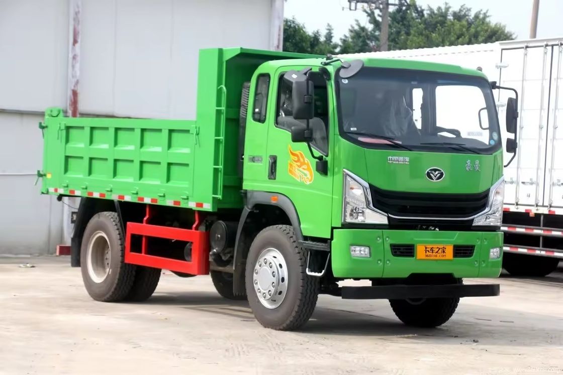 HW76 Kabine 6 Räder 4x4 4x2 3 5 8 10 Tonnen Dieselmotor Lhd Rhd Mini-Dump Tipper Truck