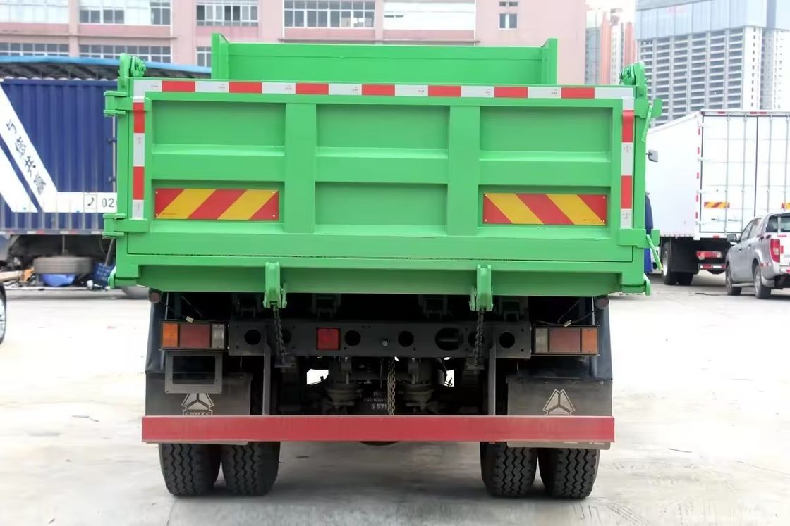 HW76 Kabine 6 Räder 4x4 4x2 3 5 8 10 Tonnen Dieselmotor Lhd Rhd Mini-Dump Tipper Truck