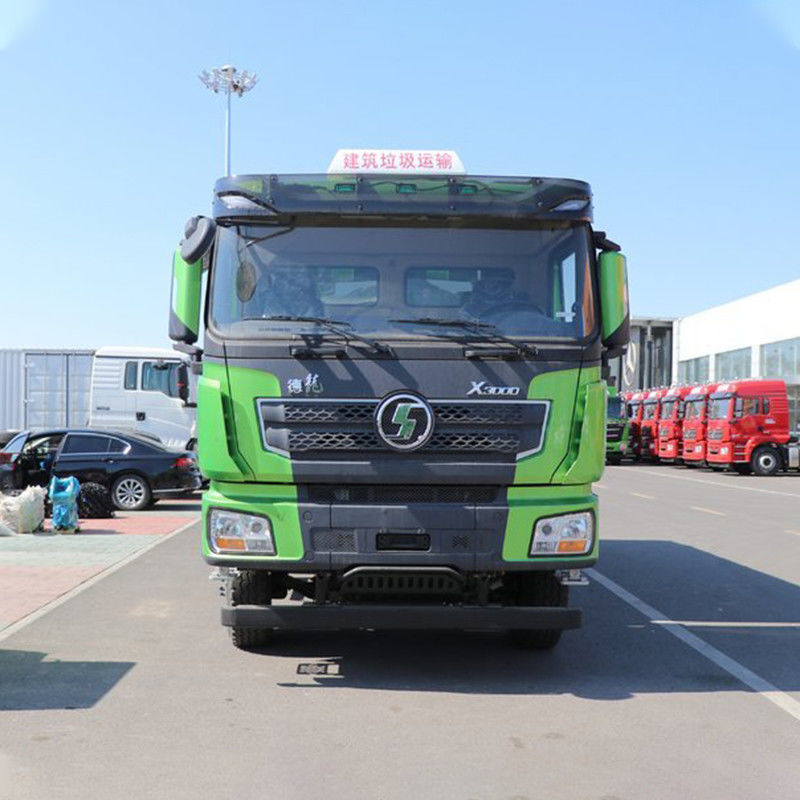 400 PS 6x4 5,8 m Shacman Dump Truck Gebraucht mit Automatischem Fenster Motor Kapazität 8L