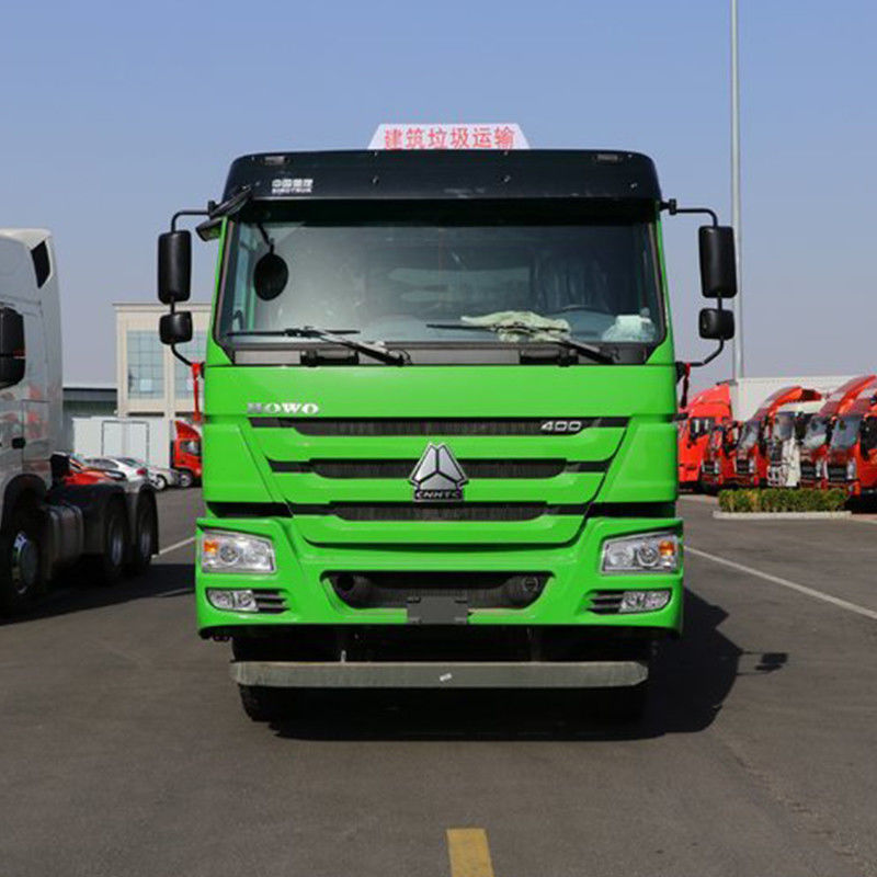 Gebraucht 400 PS 6x4 5,6 m HOWO Dump Truck mit Rückkamera und langlebiger Konstruktion