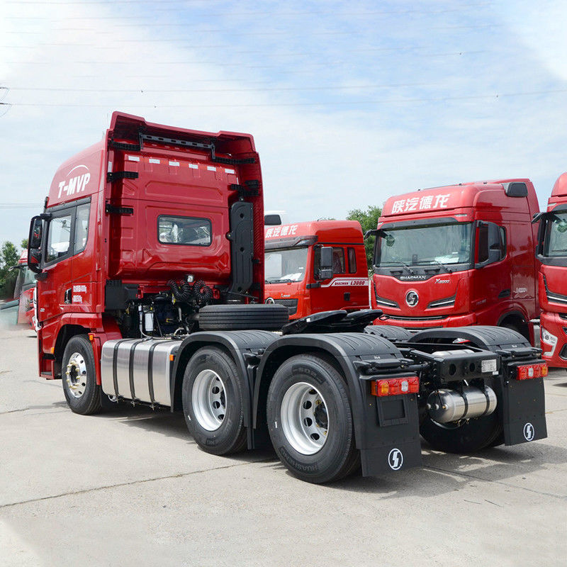 Dieselkraftstofftyp 480 PS 6x4 Shacman-Traktor mit maximalem Drehmoment Nm von 2000-2500 Nm
