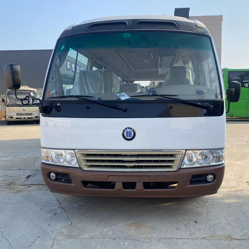 LHD 30-Sitzer gebrauchtes Toyo Ta Coaster Bus mit gutem Zustand und Euro 3-Emissionsstandard