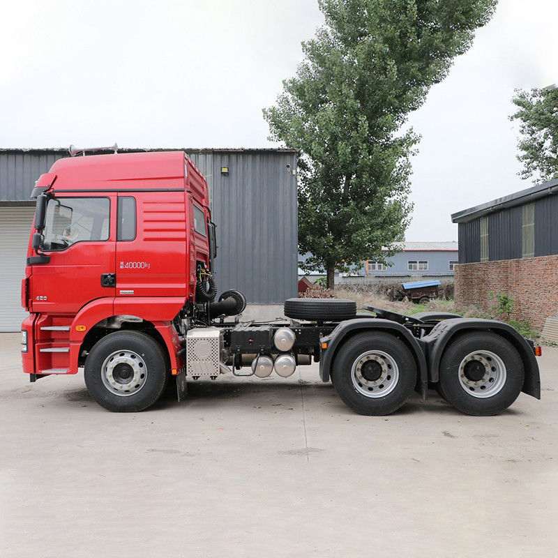 420 PS 6X4 Shacman Gebrauchtzug mit 12R22.5 Reifen und EURO 5 Emissionsstandard