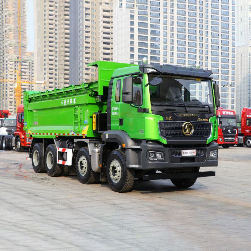 Manuelle Getriebe Shacman 400 PS 8x4 Schwere Bergbau-Dump Tipper Truck für den Bergbau