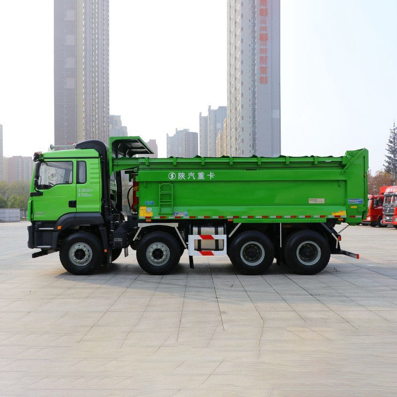 Manuelle Getriebe Shacman 400 PS 8x4 Schwere Bergbau-Dump Tipper Truck für den Bergbau