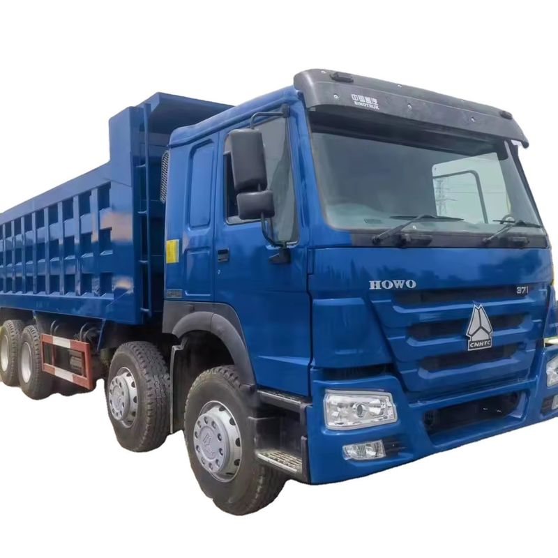 Gebrauchtes HOWO-Dump Truck 8x4 Tipper Truck 12 Rad-Dump Trucks für den Bergbau Transport