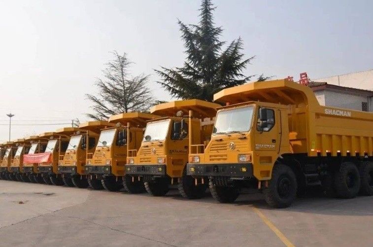 Gebraucht Shacman Liugong Bergbaudump Truck 6x4 mit FAST Getriebe Hochdrehmoment
