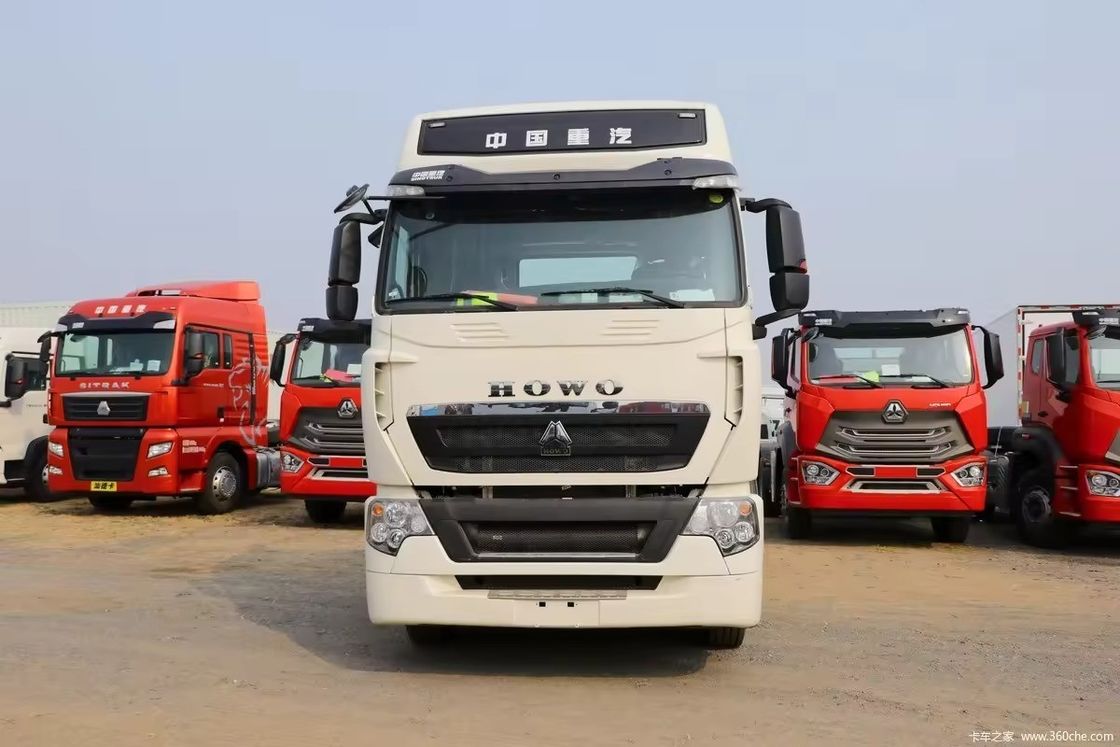 Sinotruk Howo 6x4 10 Räder Traktor LKW Gebraucht 371 PS 440 PS Zylinder 6 Reifen Nummer 10