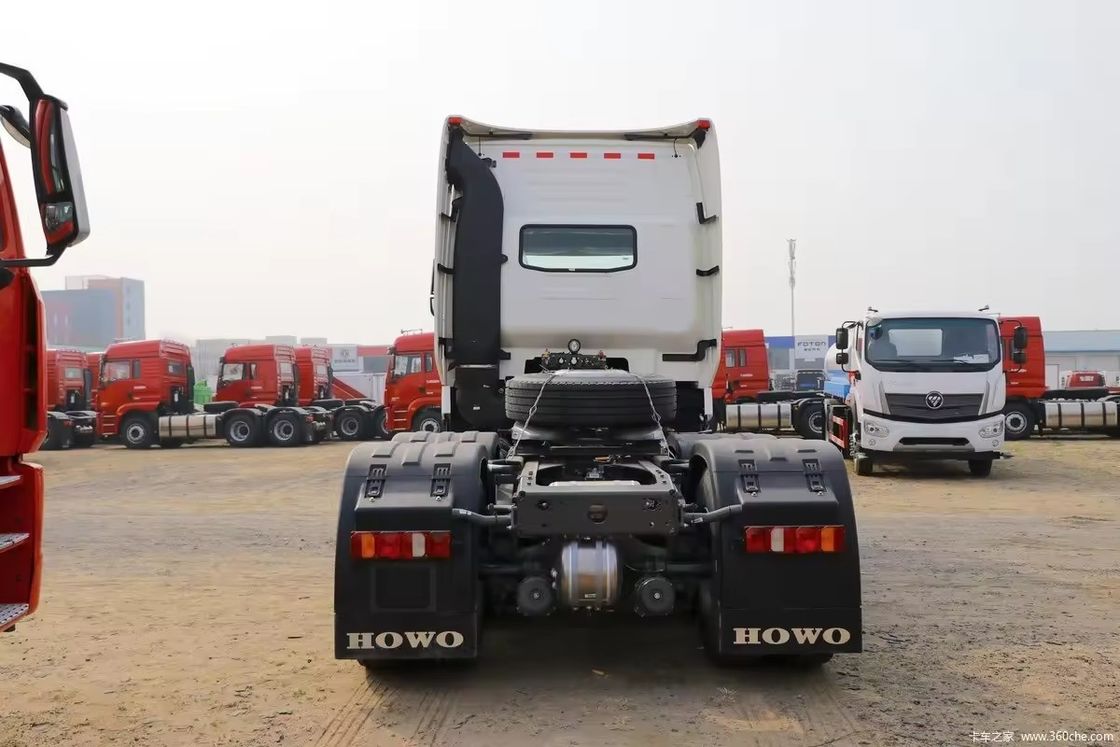 Sinotruk Howo 6x4 10 Räder Traktor LKW Gebraucht 371 PS 440 PS Zylinder 6 Reifen Nummer 10