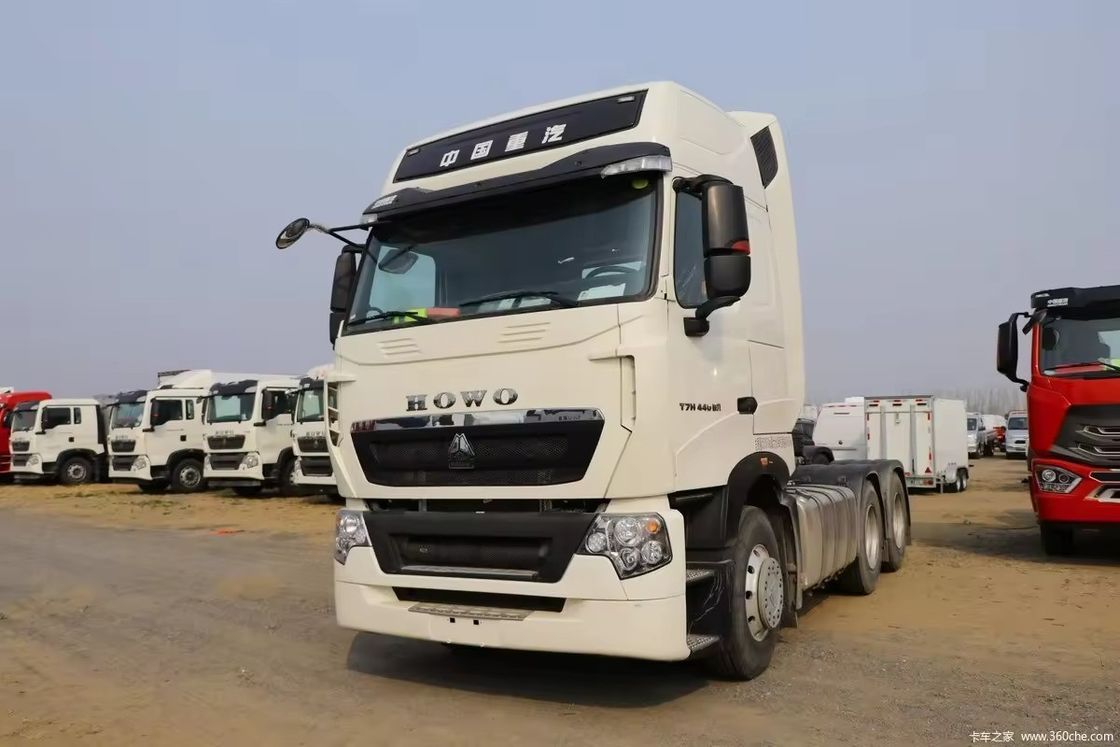 Sinotruk Howo 6x4 10 Räder Traktor LKW Gebraucht 371 PS 440 PS Zylinder 6 Reifen Nummer 10