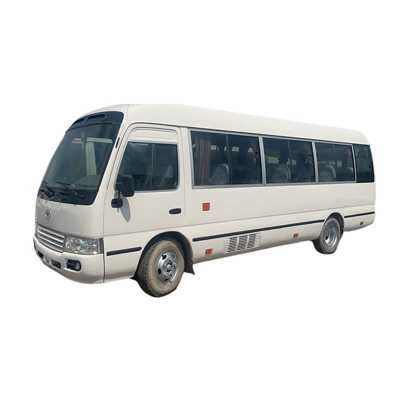 Gebrauchtes 30-Sitzer Diesel-Toyo Ta Coaster Bus mit gutem Zustand und EURO 3 Emission