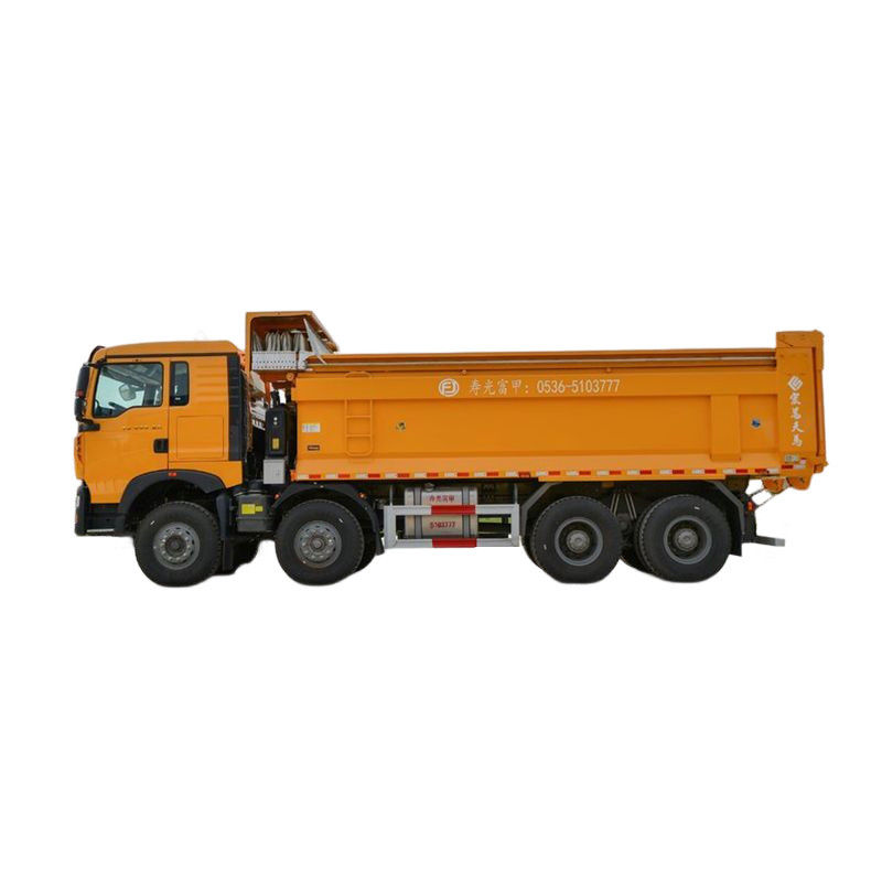 Automatischer 10-Reifen-Heavy Duty HOWO-Dump-Truck mit Rückkamera und normalen Fahrersitz