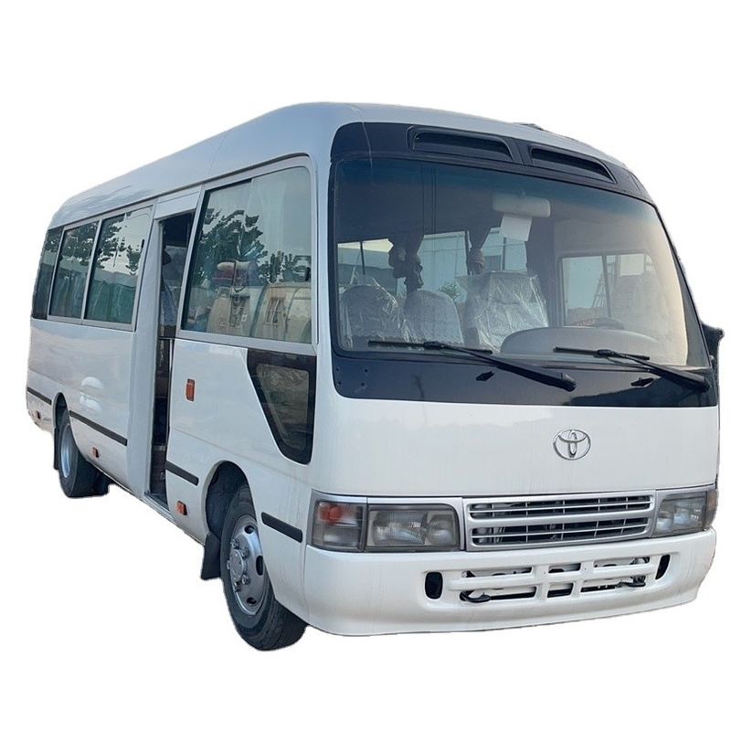 Gebrauchte Toyo ta Coaster 29-Sitzer-Busse mit maximaler Leistung 113/5200 auf dem Markt mit hoher Nachfrage