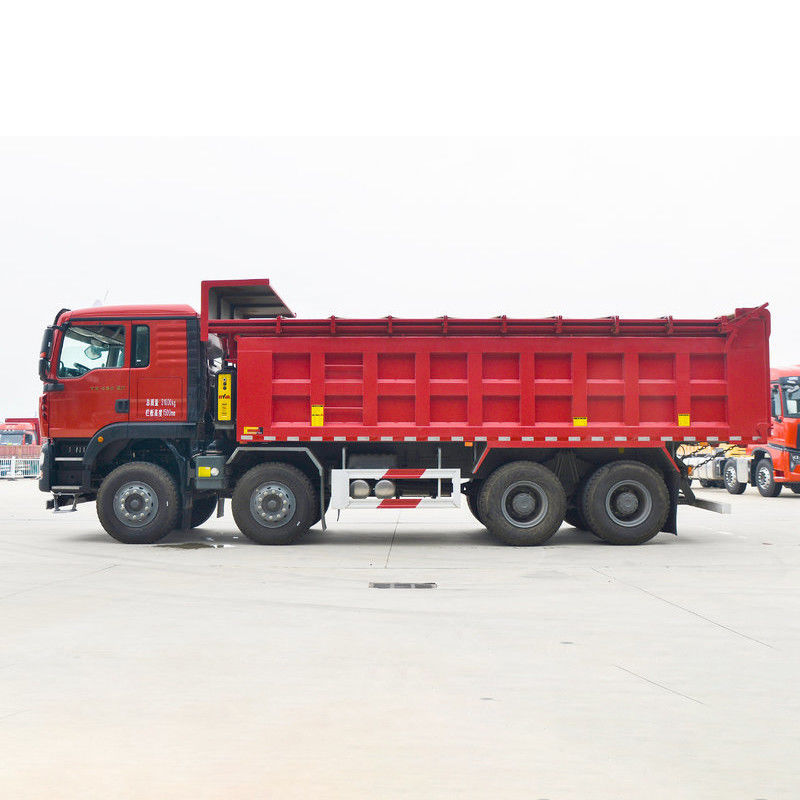 8x4 Tripper Truck 40 Tonnen 12 Räder Dump Truck mit manueller Klimaanlage HOWO 400PS