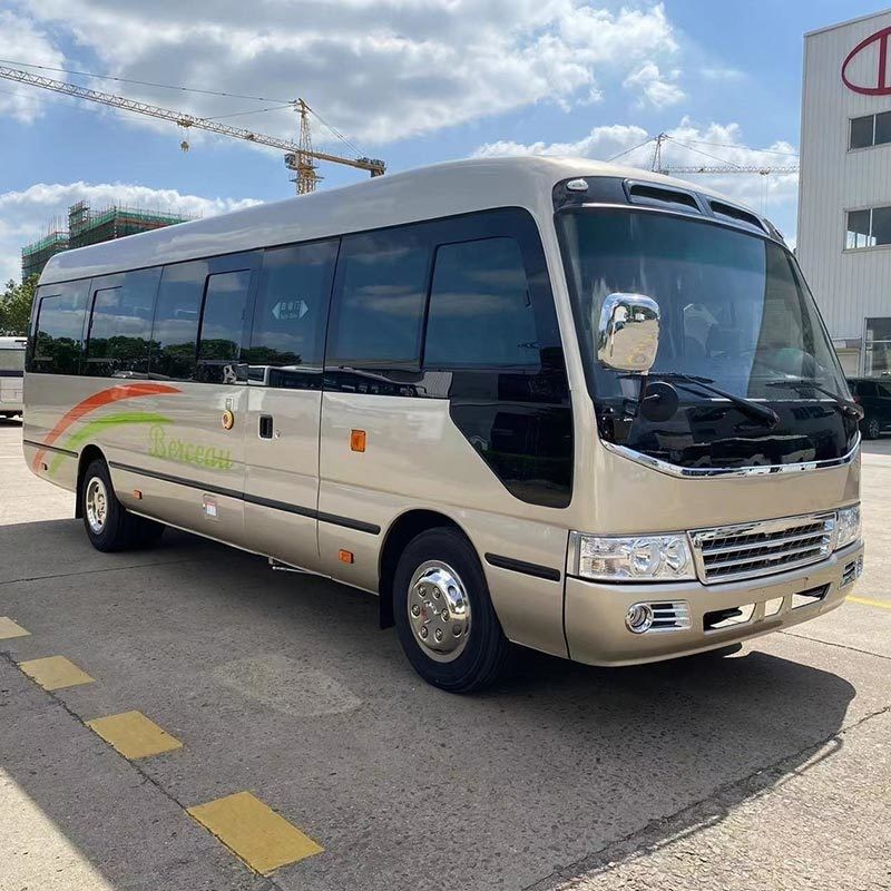 30 1-Sitzer Toyo ta Coaster Bus mit 4L-Motorkapazität Euro 2 Emissionsstandard und 1