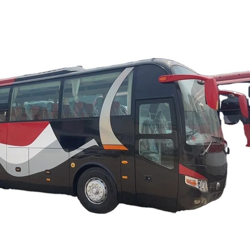 70-Sitzer-Laufwagen Bus Luxus-Tour-Passagierautobus mit 8L-Motor und Dieselkraftstoff