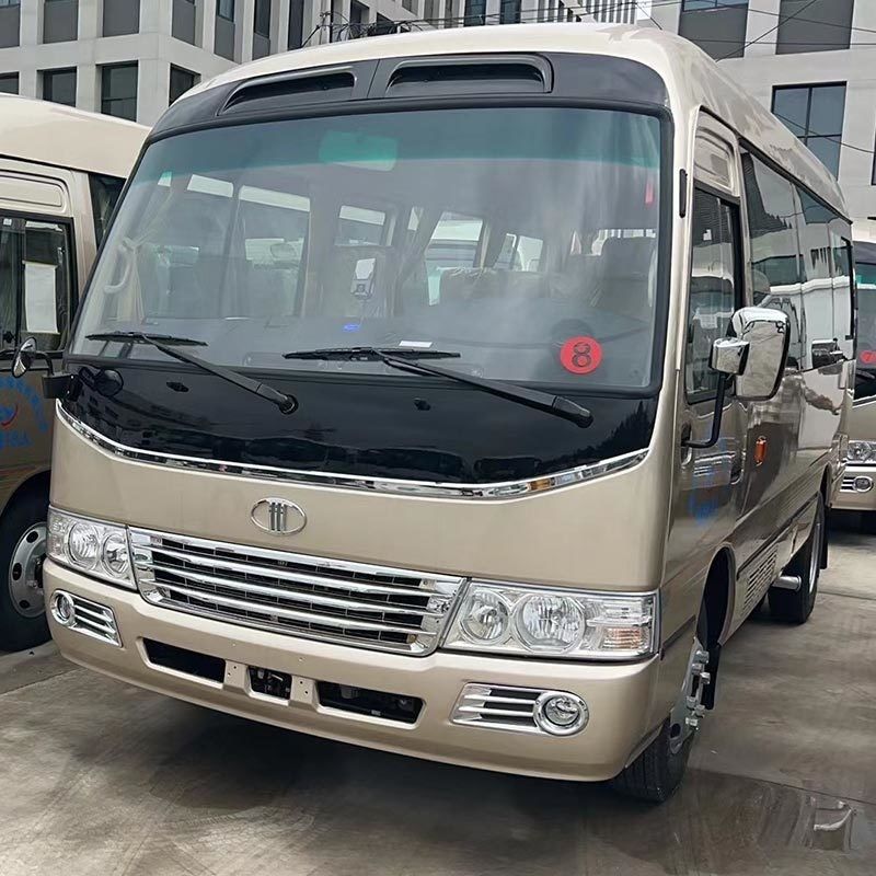 Elektrofahrzeug 4L Toyota-Straßenbus mit 21 1 Sitzplätzen und Rechtssteuer
