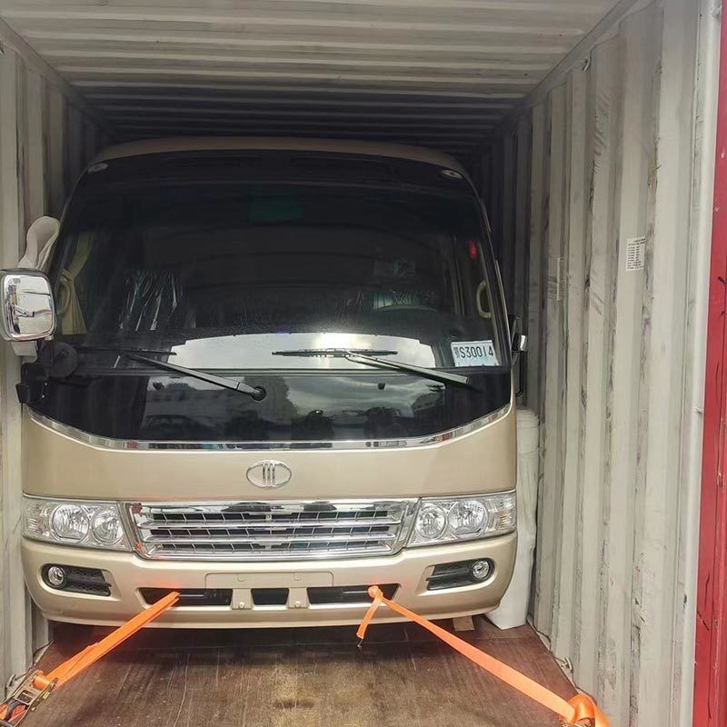 Elektrofahrzeug 4L Toyota-Straßenbus mit 21 1 Sitzplätzen und Rechtssteuer