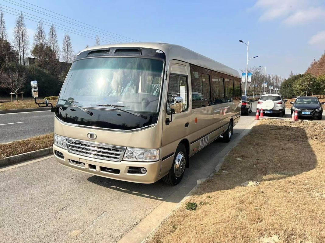 Yuchai Motor 30 Sitz Mudan Pendlerbus Diesel RHD und LHD Fahrer 100km/h Maximalgeschwindigkeit