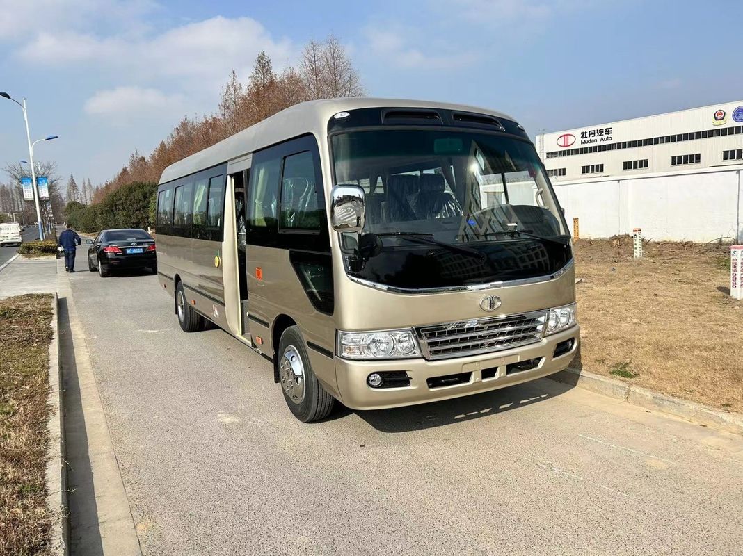Yuchai Motor 30 Sitz Mudan Pendlerbus Diesel RHD und LHD Fahrer 100km/h Maximalgeschwindigkeit