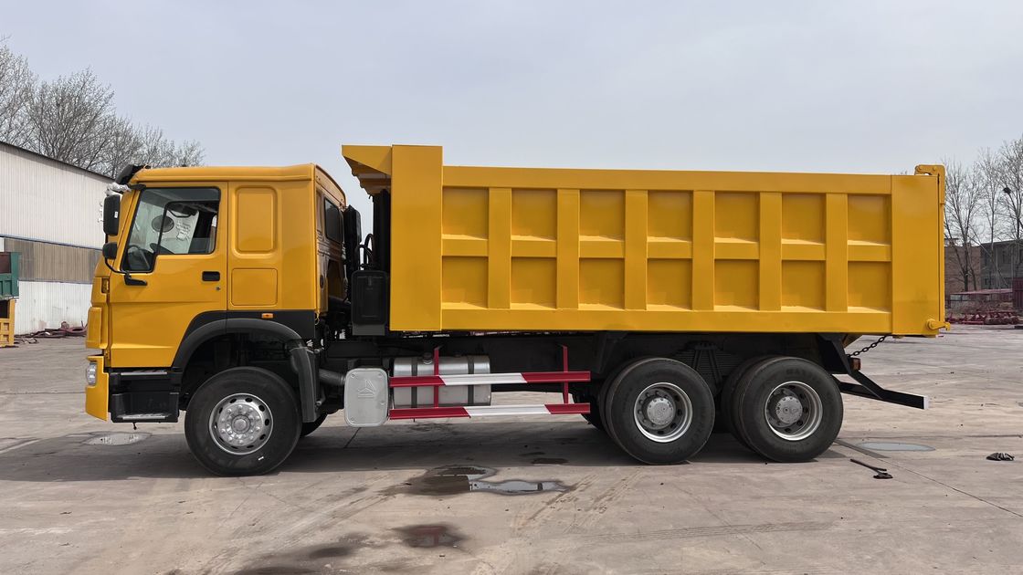 Howo 6x4 40tons 45 Tonnen Gelb Tipper Dump Truck für schwere Bauprojekte