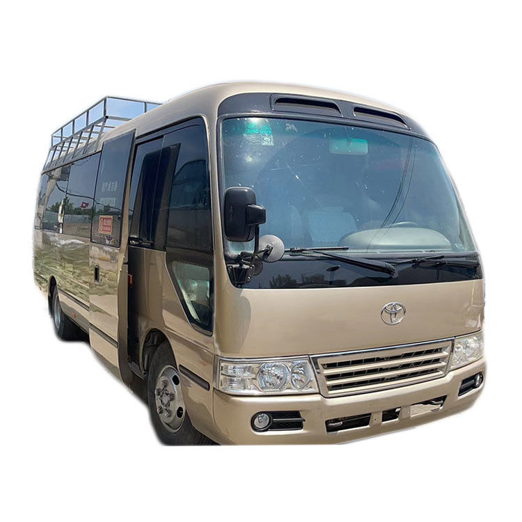 30-Sitzer Japan Gebrauchtbus Handbuch Toyota Coaster Bus mit 7005*2040*2785mm Abmessungen